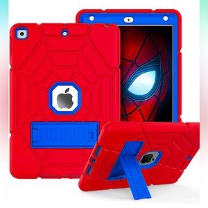 iPad 10.2" Case w/ Stand Shockproof Heavy Duty Spiderman